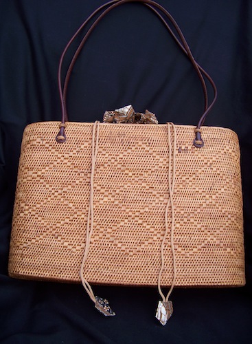 "Super Tote" NB10-Bali basket bag, large tote basket, woven tote bag, natural woven bag