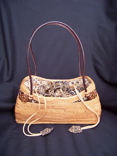Coco Bhanel small NB2-Bali bags, woven bags, basket bags, batik bags